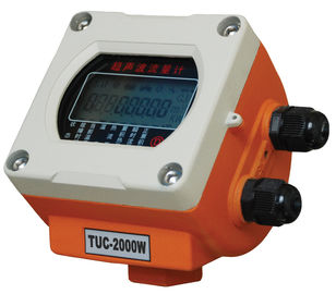 TUF-2000F แบบพกพา Flow Meter คลื่นหลายหน้าจอกันน้ำ IP68 Flowmeter