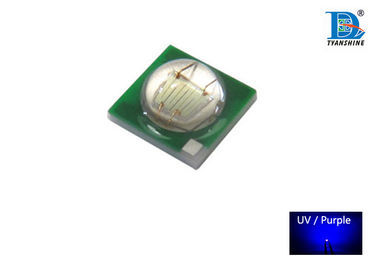 700mA 3W UV SMD LED ไดโอด 380nm - 400nm UV-A ในการฆ่าเชื้อเครื่องสำอาง