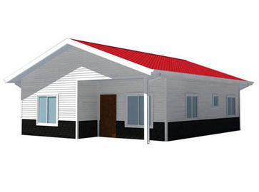 การขนส่งที่อยู่อาศัย 3 ห้องนอนบ้านสำเร็จรูป Modular กับแผงแซนวิช