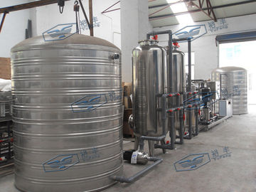 ระบบ SUS304 บำบัดน้ำดื่มเพียวริฟายอิ้ระบบน้ำอัตโนมัติ