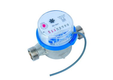 ทองเหลืองเย็นเดี่ยว Jet มิเตอร์น้ำ DN15mm สำหรับใช้ในครัวเรือน