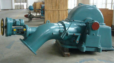 ไฮโดรสถานีพลังงาน Turgo Hydro Turbine 800kW - 2.5MW เครื่องกำเนิดไฟฟ้ากังหันน้ำ