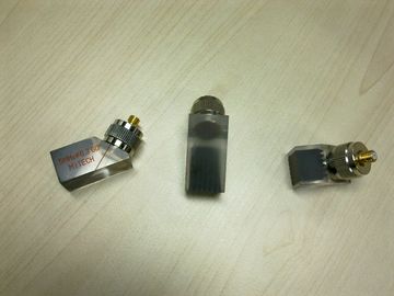 ตรงมุมคู่คริสตัลลตร้าซาวด์ Probe สำหรับเครื่องตรวจจับข้อบกพร่องอัลตราโซนิก