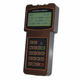 ถือแบบพกพา Flow Meter คลื่น, Clamp-on Transducer ขนาด Flowemeter TUF-2000H