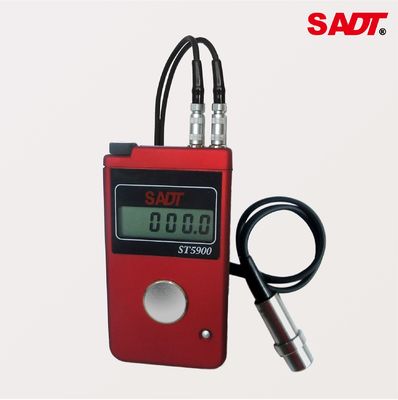 เหล็กแผ่นผนังอัลตราโซนิกเครื่องวัดความหนา ST5900 ดิจิตอลมือถือที่มี 1.2mm - 200mm ช่วง
